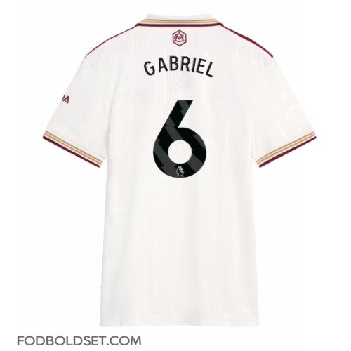 Arsenal Gabriel Magalhaes #6 Tredjetrøje Dame 2025-26 Kortærmet